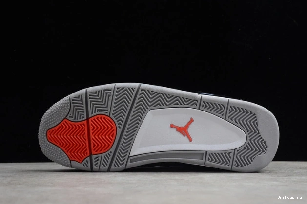 Jordan CQ9597-401 Air Black 4 Red Loyal WNTR Habanero Blue 0329